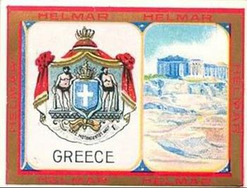 1910 Helmar Seals of US & Coat of Arms (T107) #NNO Greece Front