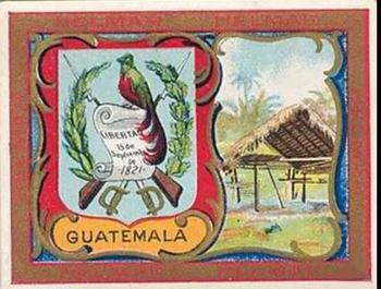 1910 Helmar Seals of US & Coat of Arms (T107) #NNO Guatemala Front