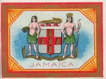 1910 Helmar Seals of US & Coat of Arms (T107) #NNO Jamaica Front