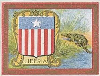 1910 Helmar Seals of US & Coat of Arms (T107) #NNO Liberia Front