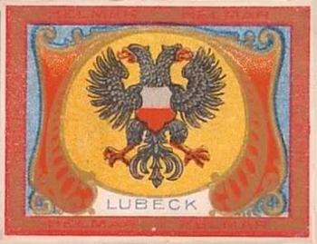 1910 Helmar Seals of US & Coat of Arms (T107) #NNO Lubeck Front