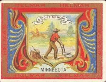 1910 Helmar Seals of US & Coat of Arms (T107) #NNO Minnesota Front