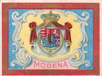 1910 Helmar Seals of US & Coat of Arms (T107) #NNO Modena Front