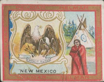 1910 Helmar Seals of US & Coat of Arms (T107) #NNO New Mexico Front
