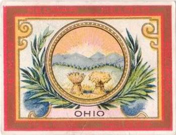 1910 Helmar Seals of US & Coat of Arms (T107) #NNO Ohio Front