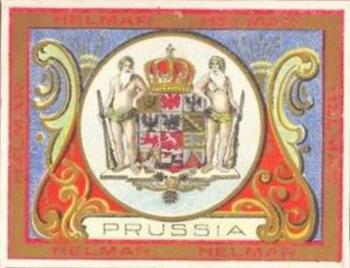 1910 Helmar Seals of US & Coat of Arms (T107) #NNO Prussia Front