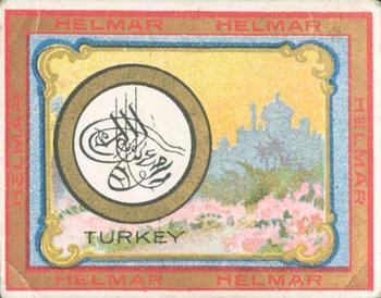 1910 Helmar Seals of US & Coat of Arms (T107) #NNO Turkey Front