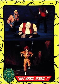 1989 Topps Teenage Mutant Ninja Turtles - Complete Collector's Edition #4 
