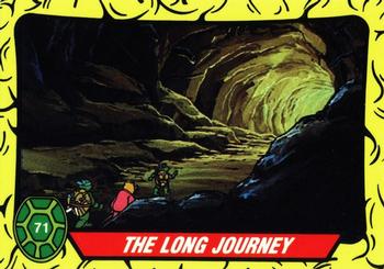 1989 Topps Teenage Mutant Ninja Turtles - Complete Collector's Edition #71 The Long Journey Front