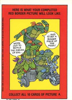 1989 Topps Teenage Mutant Ninja Turtles - Complete Collector's Edition Stickers #6 Splinter Back