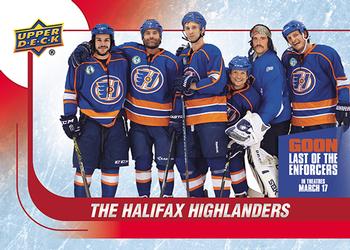 2017 Upper Deck Goon Last of the Enforcers #8 The Halifax Highlanders Front