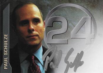 2005 Comic Images 24 Season 3 - Autographs #A5 Paul Schulze Front