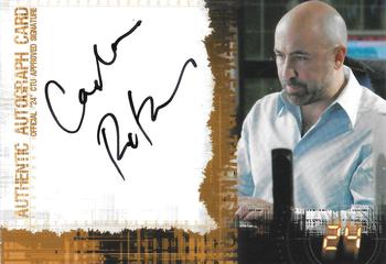 2008 ArtBox 24 Season 5 - Autographs #NNO Carlo Rota Front