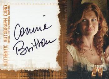 2008 ArtBox 24 Season 5 - Autographs #NNO Connie Britton Front