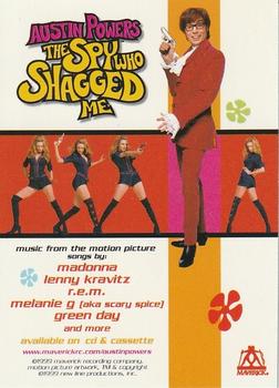1999 Cornerstone Austin Powers The Spy Who Shagged Me #NNO Check out the Smashing Soundtrack Front