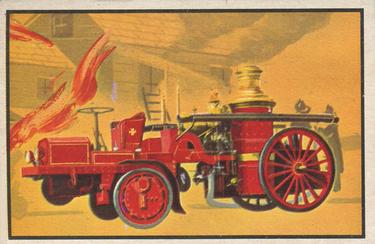 1953 Bowman Firefighters (R701-3) #17 Engine Propelled Steam Fire Engine Front