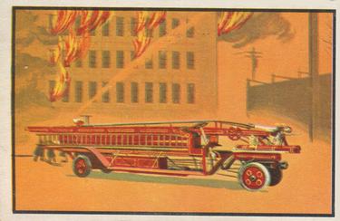 1953 Bowman Firefighters (R701-3) #27 1918 Hook and Ladder Truck Front