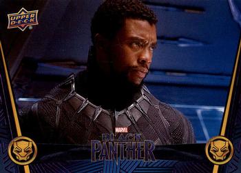 2018 Upper Deck Marvel Black Panther #1 Suiting Up Front