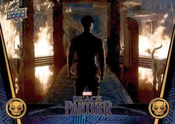 2018 Upper Deck Marvel Black Panther #73 Burn it All Front