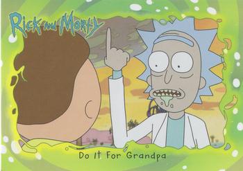 2018 Cryptozoic Rick & Morty Season 1 #02 Do It For Grandpa Front