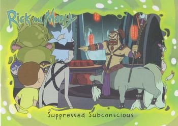 2018 Cryptozoic Rick & Morty Season 1 #07 Suppressed Subconscious Front