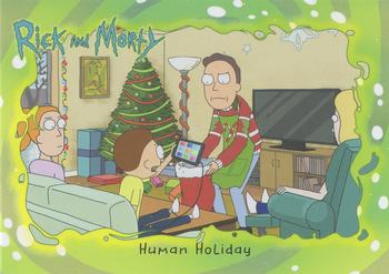 2018 Cryptozoic Rick & Morty Season 1 #09 Human Holiday Front