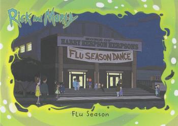 2018 Cryptozoic Rick & Morty Season 1 #21 Flu Season Front