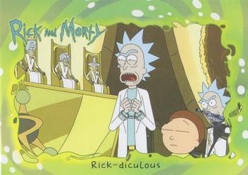 2018 Cryptozoic Rick & Morty Season 1 #38 Rick-diculous Front