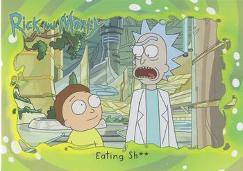 2018 Cryptozoic Rick & Morty Season 1 #40 Eating Sh** Front