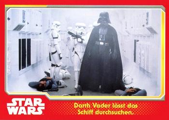 2015 Topps Star Wars Journey to the Force Awakens (German version) #2 Darth Vader lässt das Schiff durchsuchen. Front