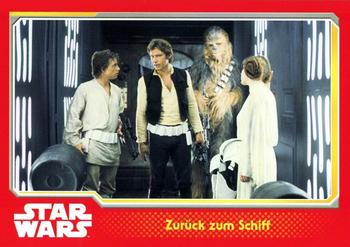 2015 Topps Star Wars Journey to the Force Awakens (German version) #29 Zurück zum Schiff Front