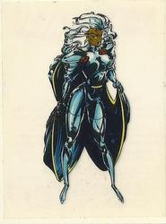 1993 Diamond X-Men Animated Series Stickers - Clear Animation #171 Storm Front