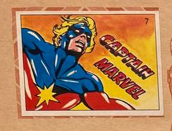 1980 Marvel Super Heroes (Venezuela) #7 Captain Marvel Front
