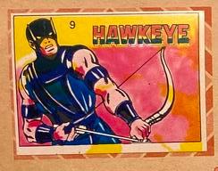 1980 Marvel Super Heroes (Venezuela) #9 Hawkeye Front