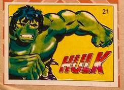 1980 Marvel Super Heroes (Venezuela) #21 Hulk Front