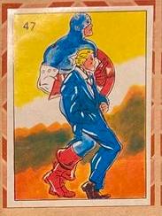 1980 Marvel Super Heroes (Venezuela) #47 Captain America Front