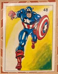 1980 Marvel Super Heroes (Venezuela) #48 Captain America Front