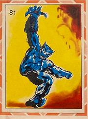 1980 Marvel Super Heroes (Venezuela) #81 Beast Front