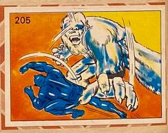 1980 Marvel Super Heroes (Venezuela) #205 Black Panther Front