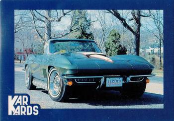 1990 Komp Kards - Kar Kards #NNO 1967 Chevrolet Corvette Convertible Front