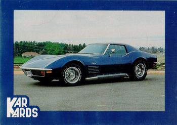 1990 Komp Kards - Kar Kards #NNO 1972 Chevrolet Corvette Coupe Front