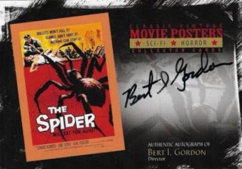 2010 Breygent Classic Vintage Movie Posters: Science Fiction and Horror Series 2  - Autographs #SH-BG Bert I. Gordon Front
