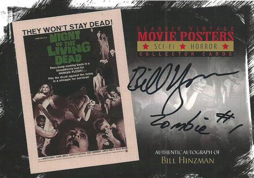 2010 Breygent Classic Vintage Movie Posters: Science Fiction and Horror Series 2  - Autographs #SH-BH Bill Hinzman Front