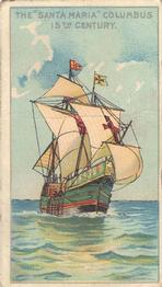 1900 American Tobacco Co. Old and Ancient Ships (T418) #NNO Santa Maria Front