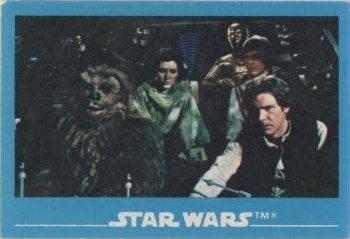 1984 Kellogg's Star Wars - Blue Border #2 Han Solo Front