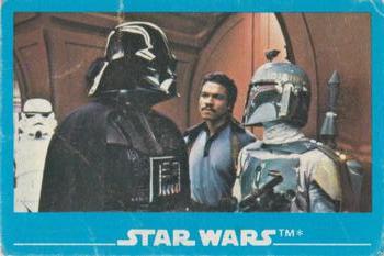1984 Kellogg's Star Wars - Blue Border #8 Darth Vader Front