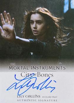 2013 Leaf The Mortal Instruments: City of Bones - Autographs #A-LC1 Lily Collins Front