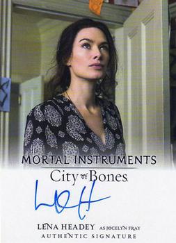 2013 Leaf The Mortal Instruments: City of Bones - Autographs #A-LH1 Lena Headey Front