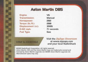 2002-04 Radio Shack ZipZaps Micro RC #NNO Aston Martin DB5 Back