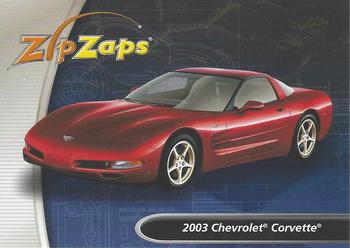 2002-04 Radio Shack ZipZaps Micro RC #NNO 2003 Chevrolet Corvette Front